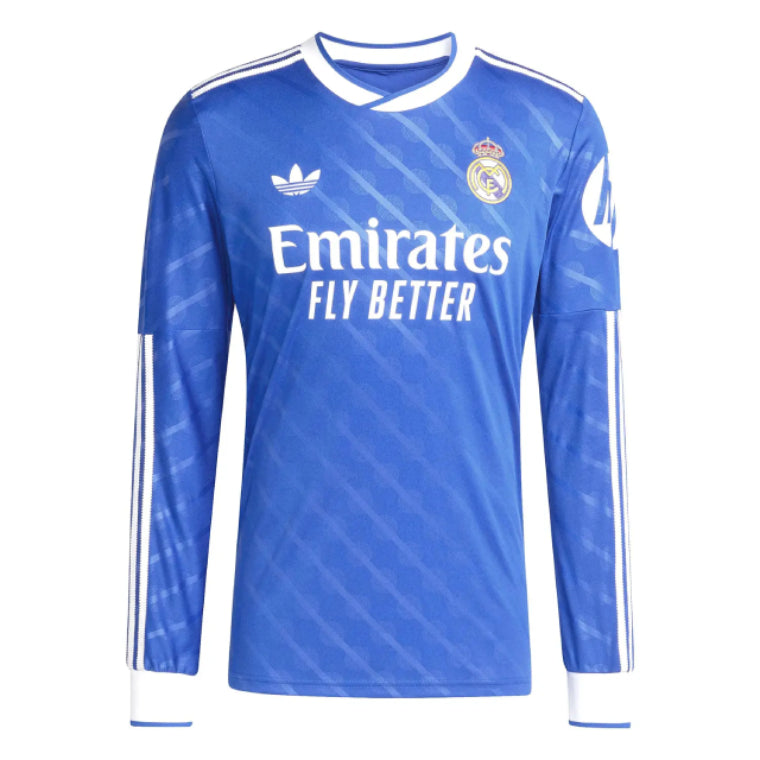 Real Madrid Third ALABA 4 Long Sleeve Jersey 25-26