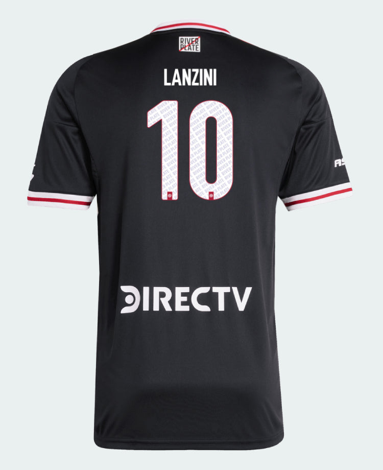 River Plate Away Lanzini 10 Jersey 25-26
