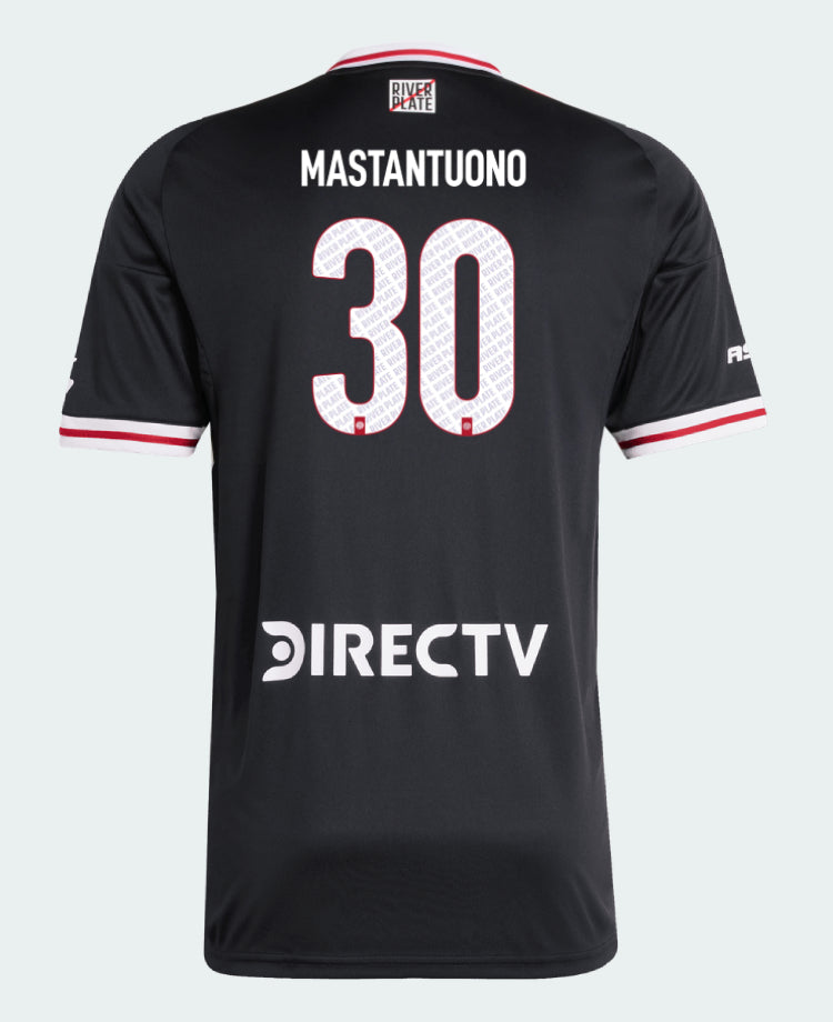 River Plate Away Mastantuono 30 Jersey 25-26
