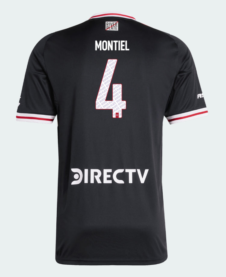River Plate Away Montiel 4 Jersey 25-26