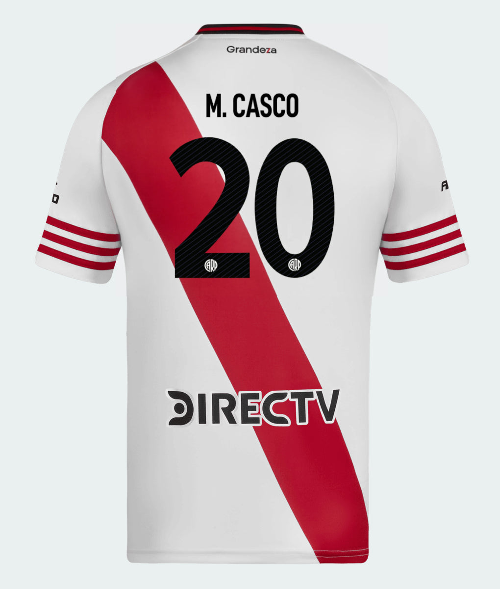 River Plate Home M. Casco 20 Jersey 25-26