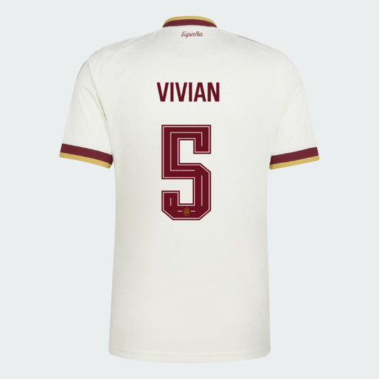 Spain 2026 Away Jersey Soccer Player VIVIAN #5 - World Cup 2026