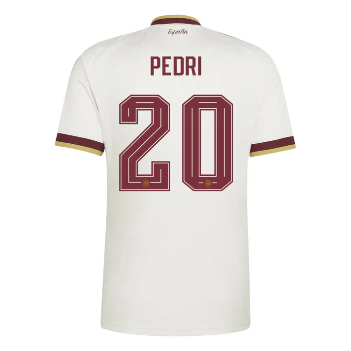 Spain 2026 Away Jersey Soccer Player Pedri #20 - World Cup 2026
