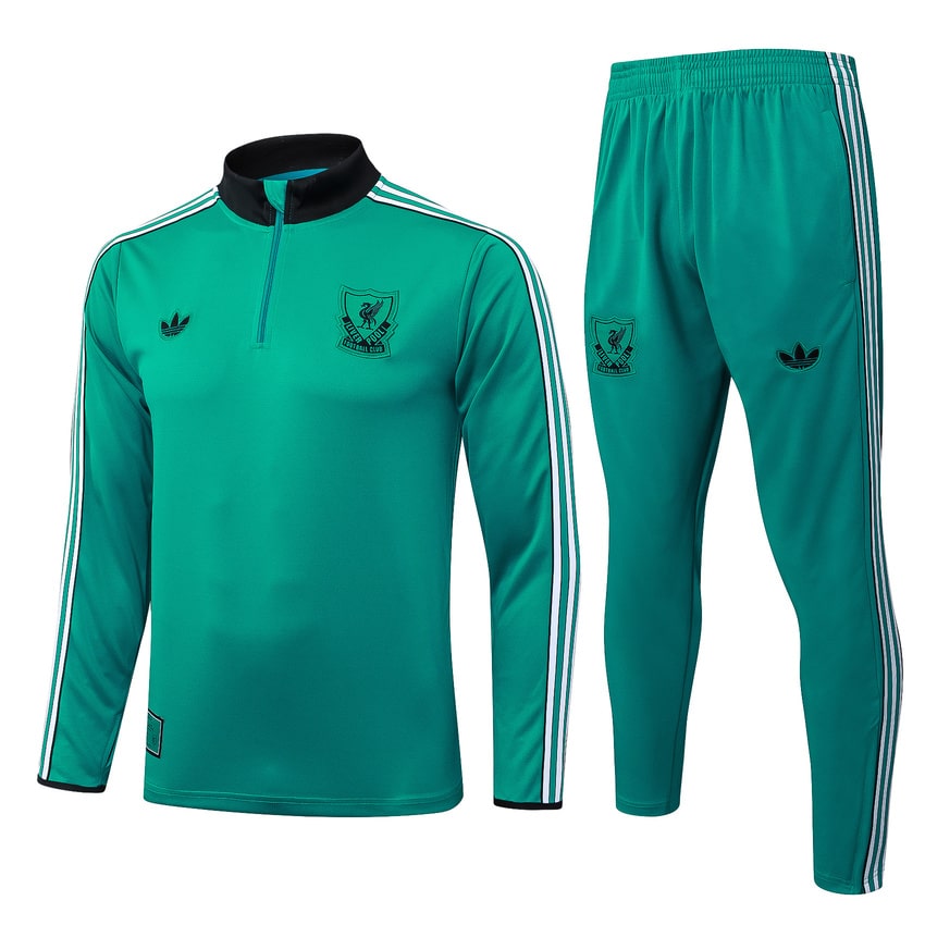Liverpool Tracksuit Kit Green 25/26