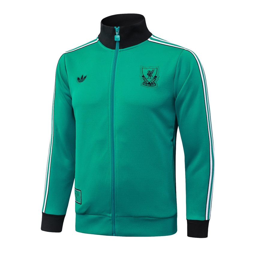 Liverpool Tracksuit Jacket Green 25/26