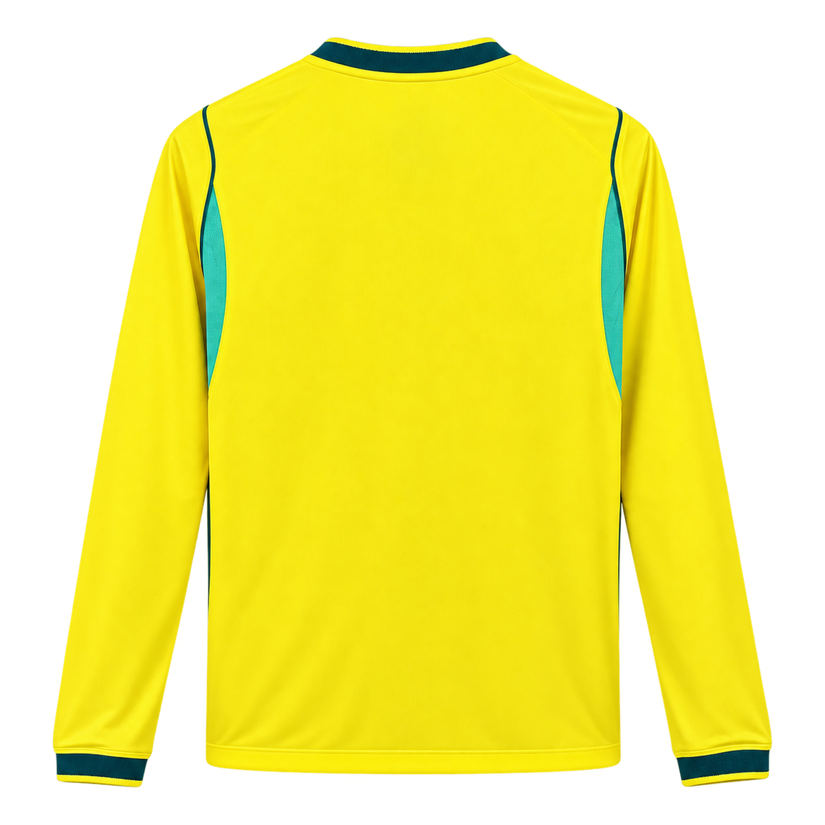 Brazil Home Long Sleeve Jersey 26-27
