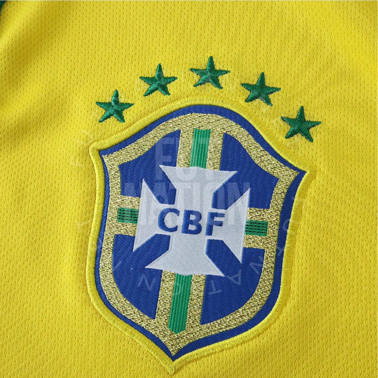 Brazil Home 2014 Jersey Soccer - Retro Version