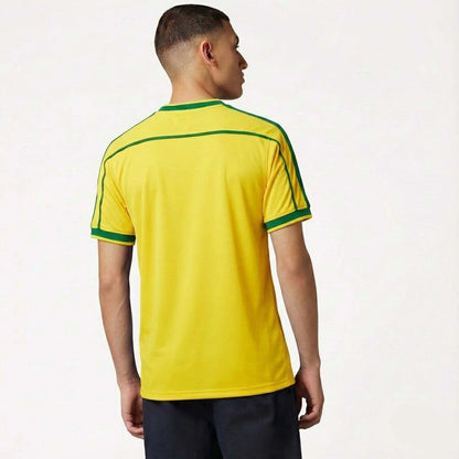 Brazil Home 1998 Jersey Soccer - Retro Version