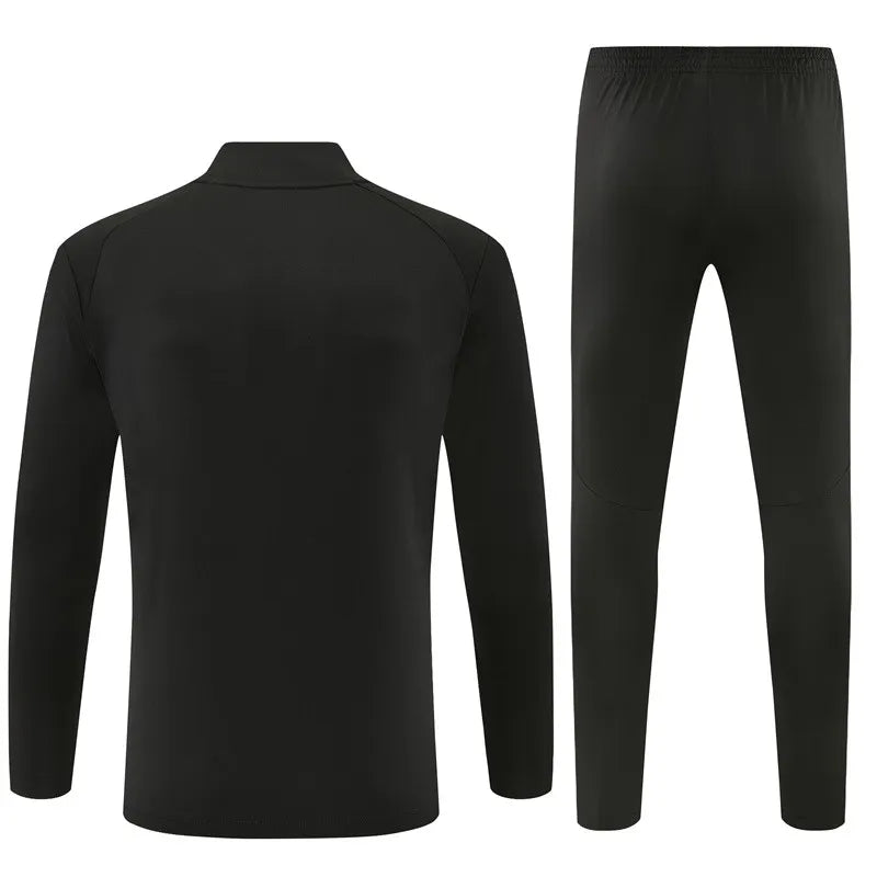 Portugal Tracksuit Full Ziper Black 2026