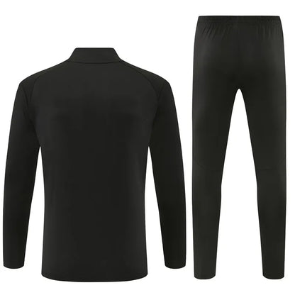 Portugal Tracksuit Full Ziper Black 2026