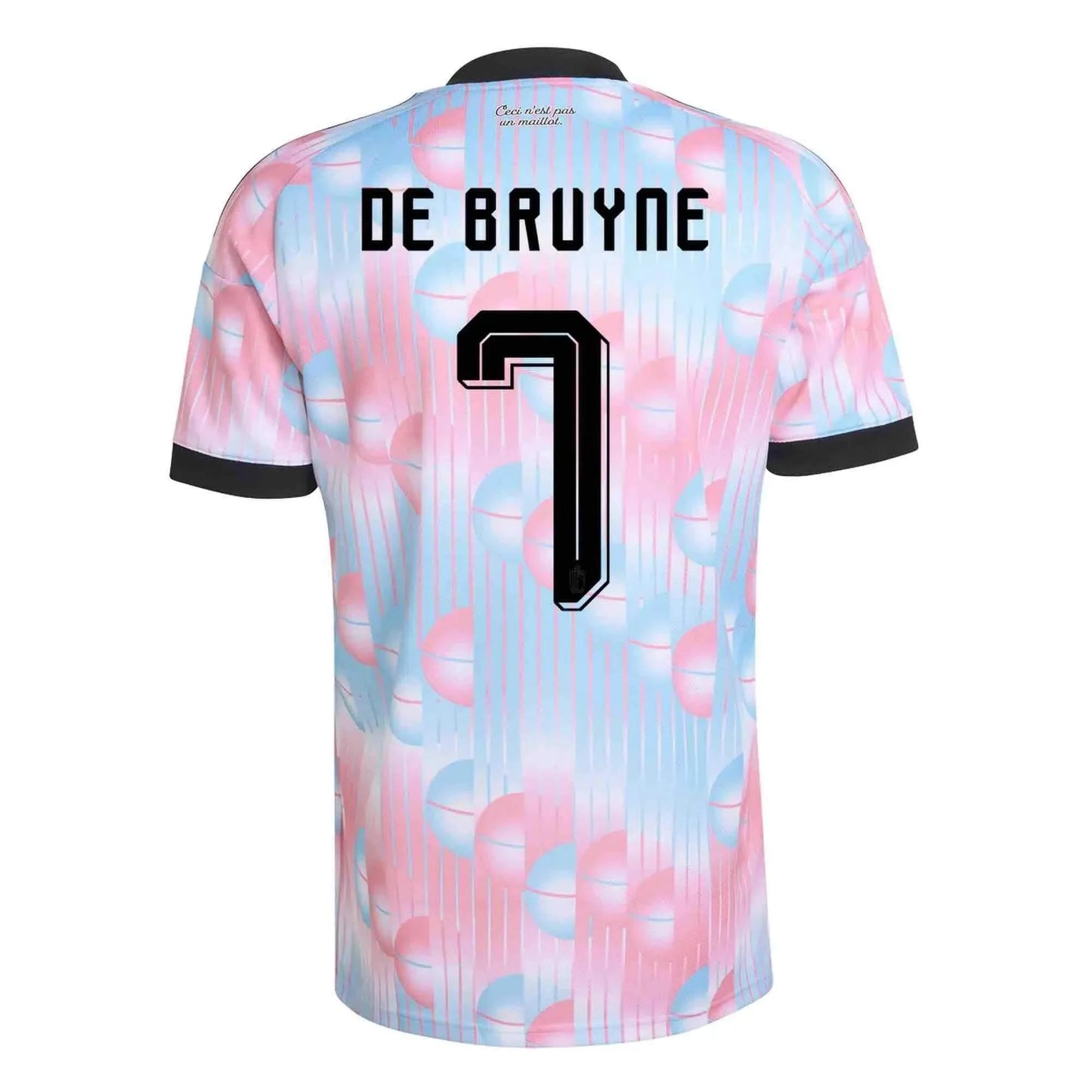 Belgium 2026 Away Jersey Soccer Player De Bruyne #7 - World Cup 2026
