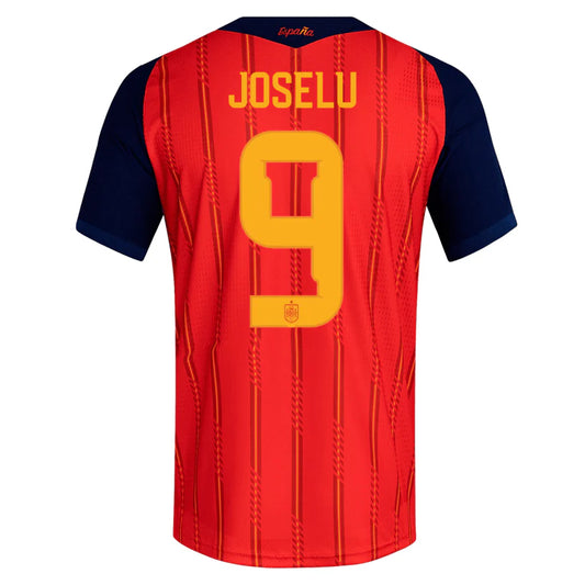 Spain 2026 Home Jersey Soccer Player Joselu #9 - World Cup 2026