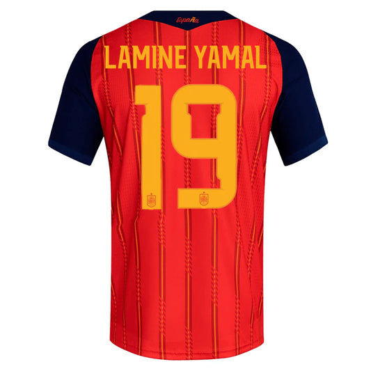 Spain 2026 Home Jersey Soccer Player Lamine Yamal #19 - World Cup 2026