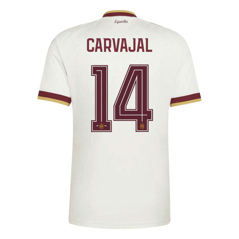 Spain 2026 Away Jersey Soccer Player Carvajal #14 - World Cup 2026
