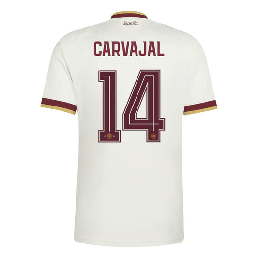 Spain 2026 Away Jersey Soccer Player Carvajal #14 - World Cup 2026