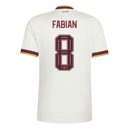Spain 2026 Away Jersey Soccer Player Fabian #8 - World Cup 2026