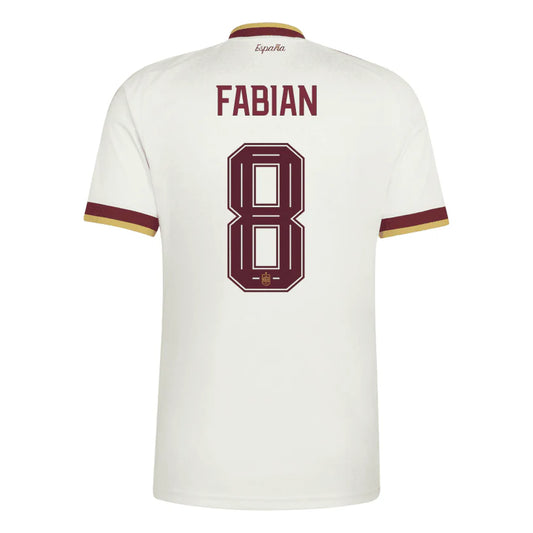 Spain 2026 Away Jersey Soccer Player Fabian #8 - World Cup 2026