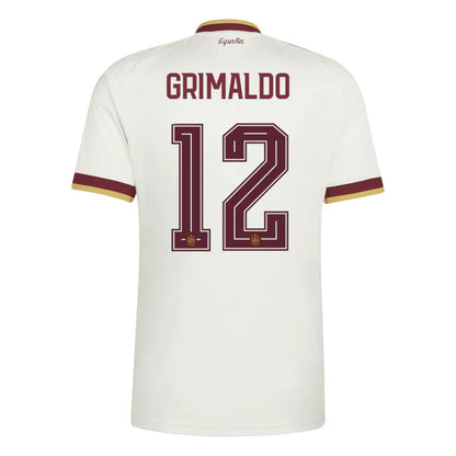 Spain 2026 Away Jersey Soccer Player Grimaldo #12 - World Cup 2026