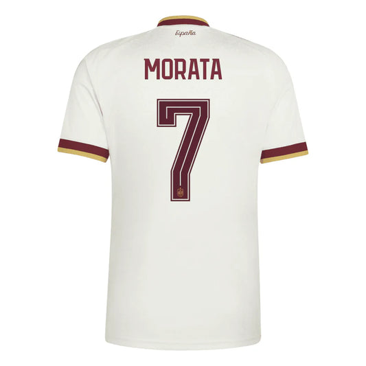Spain 2026 Away Jersey Soccer Player Morata #7 - World Cup 2026