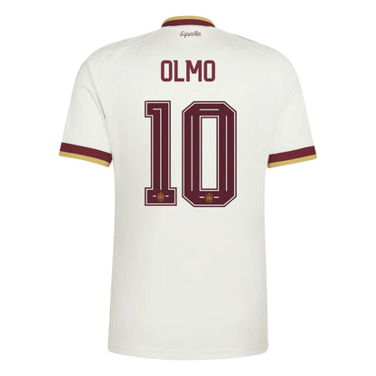 Spain 2026 Away Jersey Soccer Player Olmo #10 - World Cup 2026