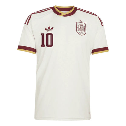 Spain 2026 Away Jersey Soccer Player Olmo #10 - World Cup 2026