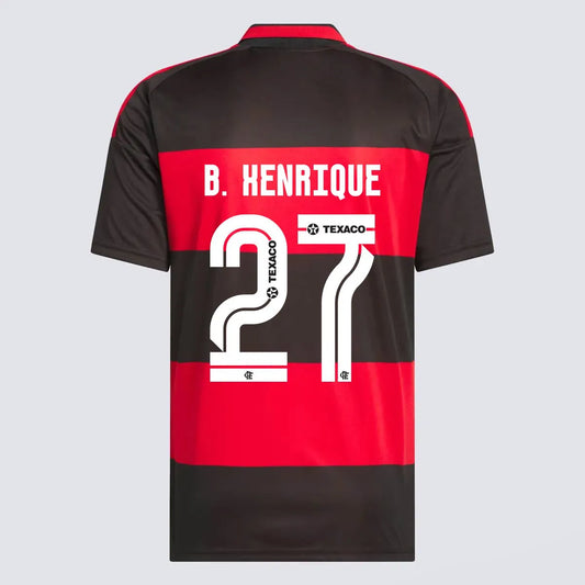 Flamengo 2026/27 I Home B. Henrique #27 Jersey Soccer - Fan Version