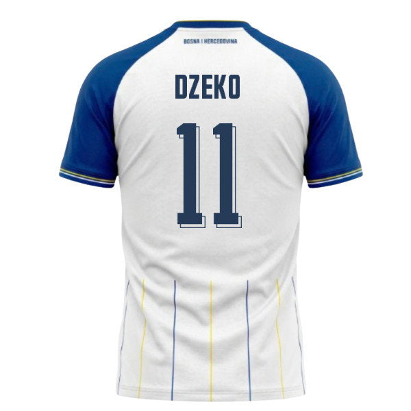 Bosnia & Herzegovina 2026 Away Jersey Soccer Fan Version Džeko #11 - WORLD CUP 2026