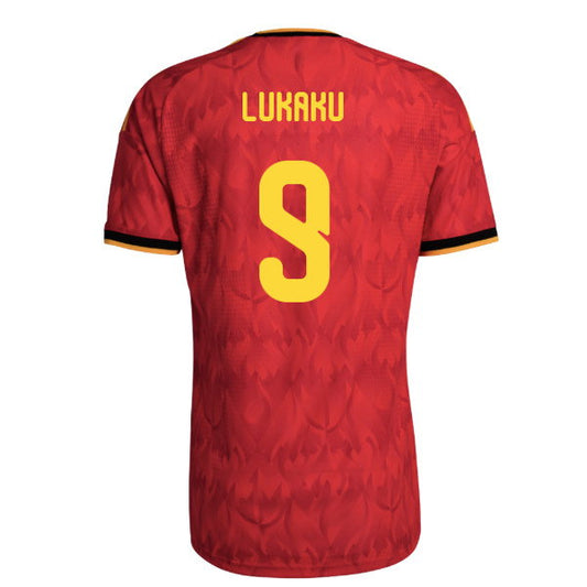 Belgium 2026 Home Jersey Soccer Player Lukaku #9 - World Cup 2026