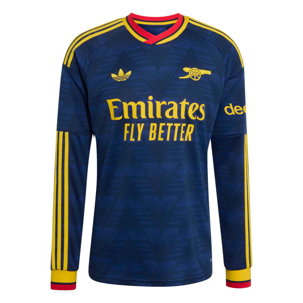 Arsenal Away Long Sleeve Jersey 26-27