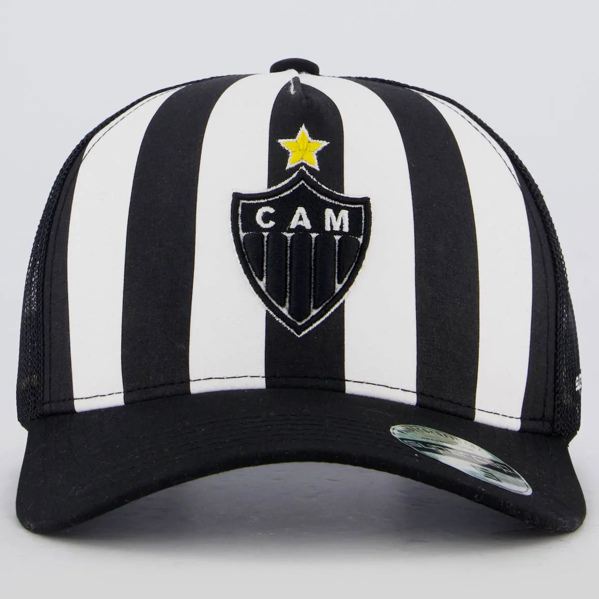 Atlético Mineiro Cap Trucker American Black and White