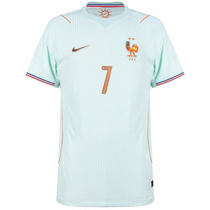 France 2026 Away Jersey Soccer Player Dembele #7 - World Cup 2026