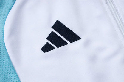 Argentina Tracksuit Training Full Ziper White 26/27