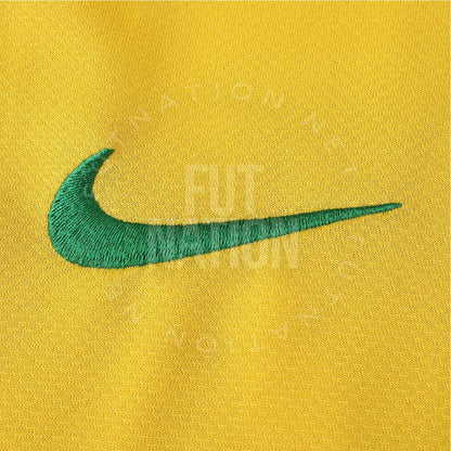 Brazil Home 2006 Jersey Soccer - Retro Version
