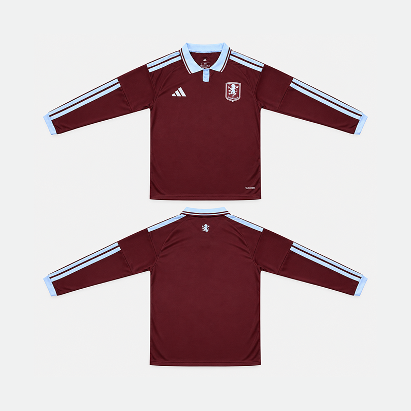 Aston Villa Home Long Sleeve Jersey 26/27