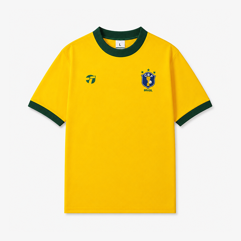 Brazil Home Retro Jersey 1982