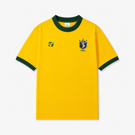 Brazil Home Retro Jersey 1982