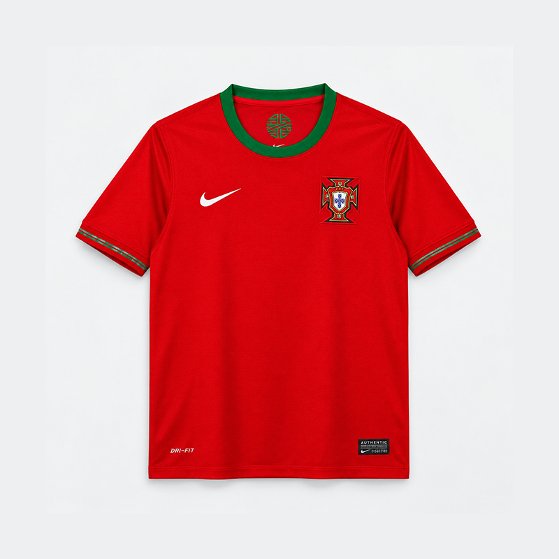 Portugal Home Retro Jersey 2012
