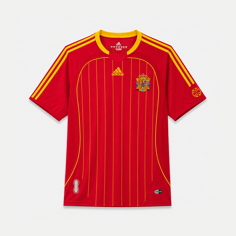 Spain Home Retro Jersey 2006