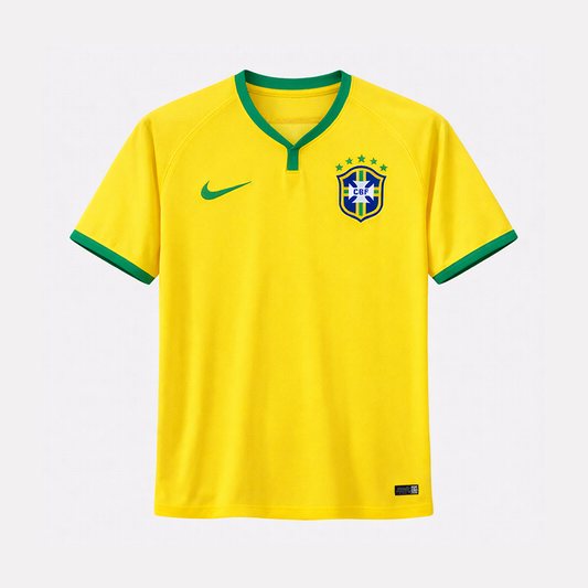 Brazil Home Retro Jersey 2014