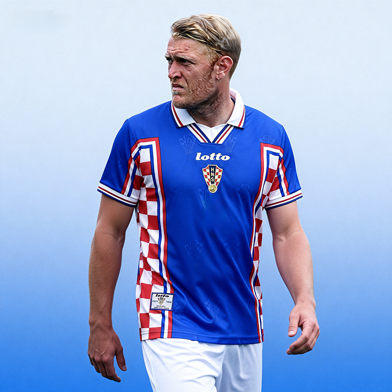 Croatia Away Retro Jersey 11998