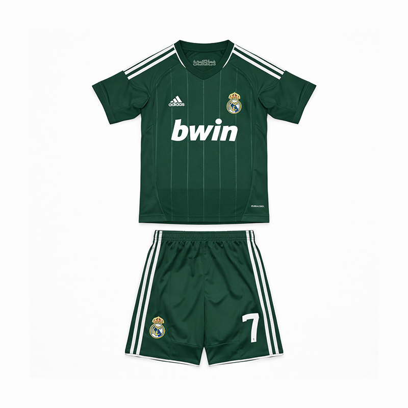 Real Madrid Third Retro Kids Kit 2012-2013