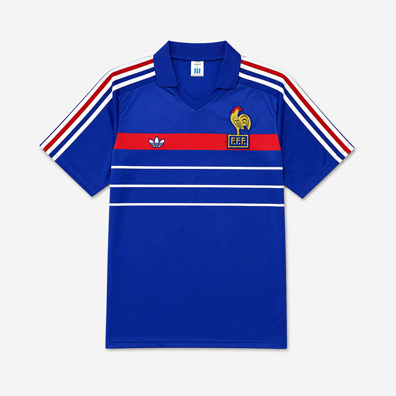 France Home Retro Jersey 1984-86