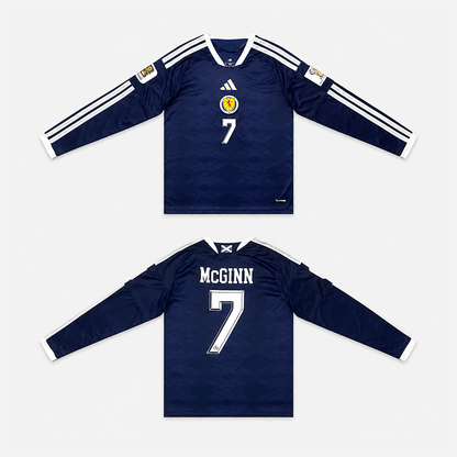 Scotland Home Long Sleeve Jersey 2026