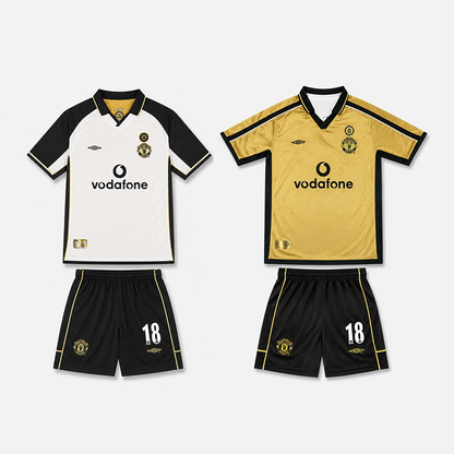 Manchester United 100 Years Centenary Reversible Kids Kit