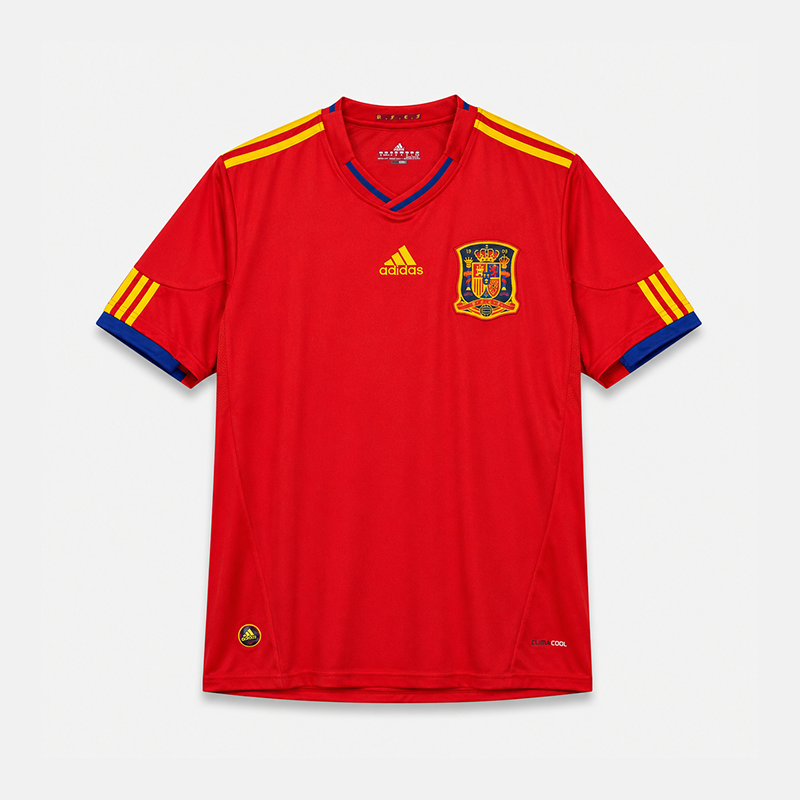 Spain Home Retro Jersey 2010