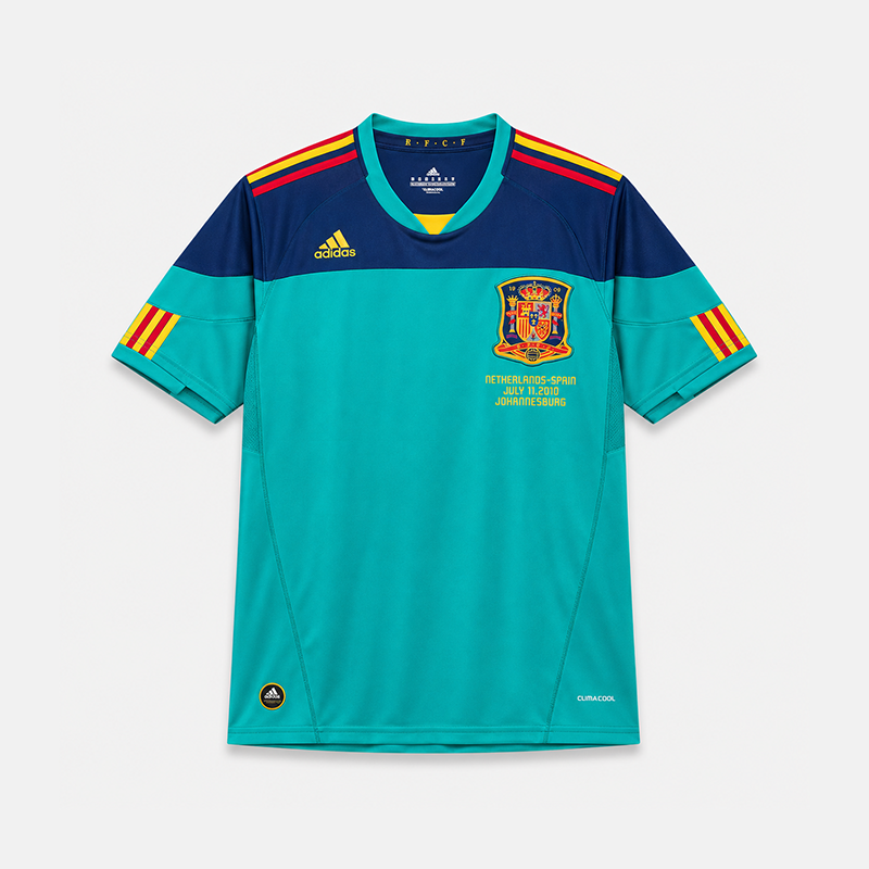 Spain Goalkeeper Retro Jersey 2010