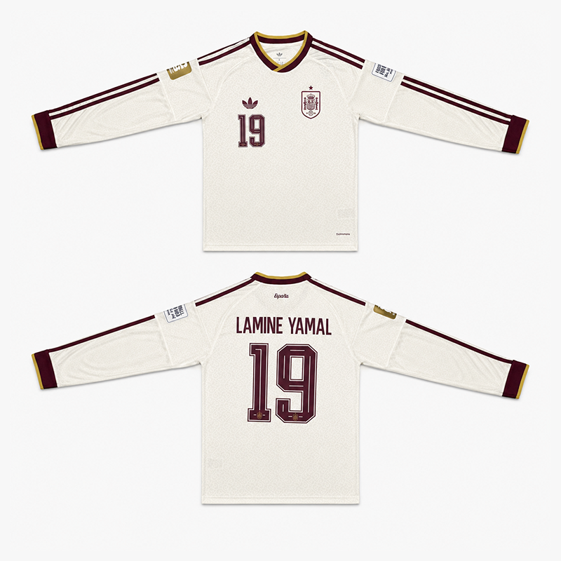 Spain Away Long Sleeve Jersey 2026