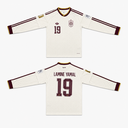 Spain Away Long Sleeve Jersey 2026