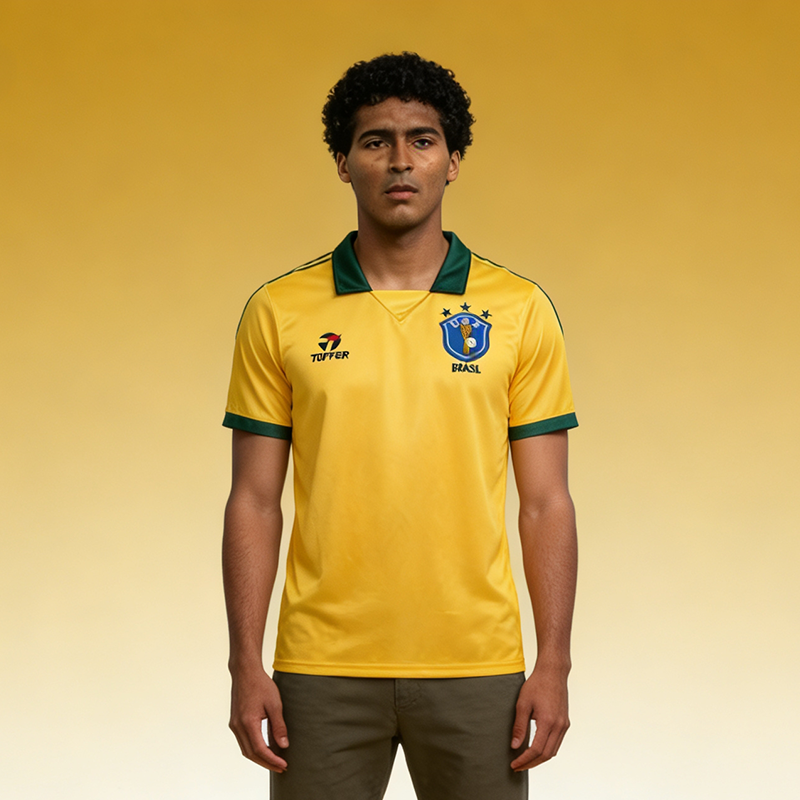 Brazil Home Retro Jersey 1988