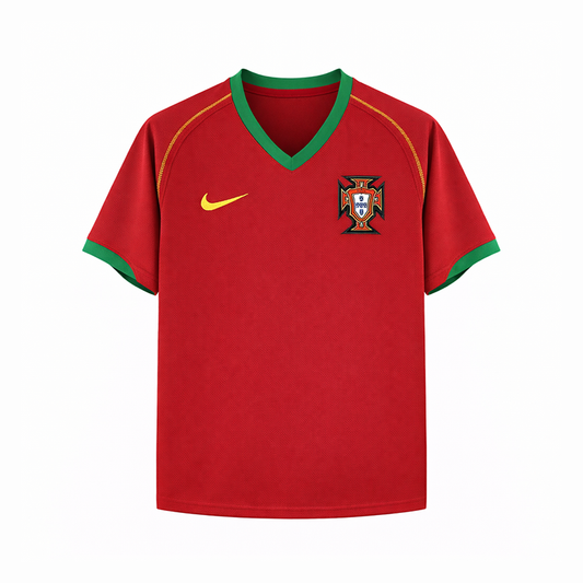 Portugal Home Retro Jersey 2006